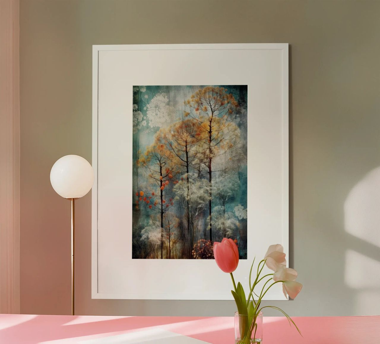 Wald Natur Kunst Poster von Justyna Jaszke JBJart