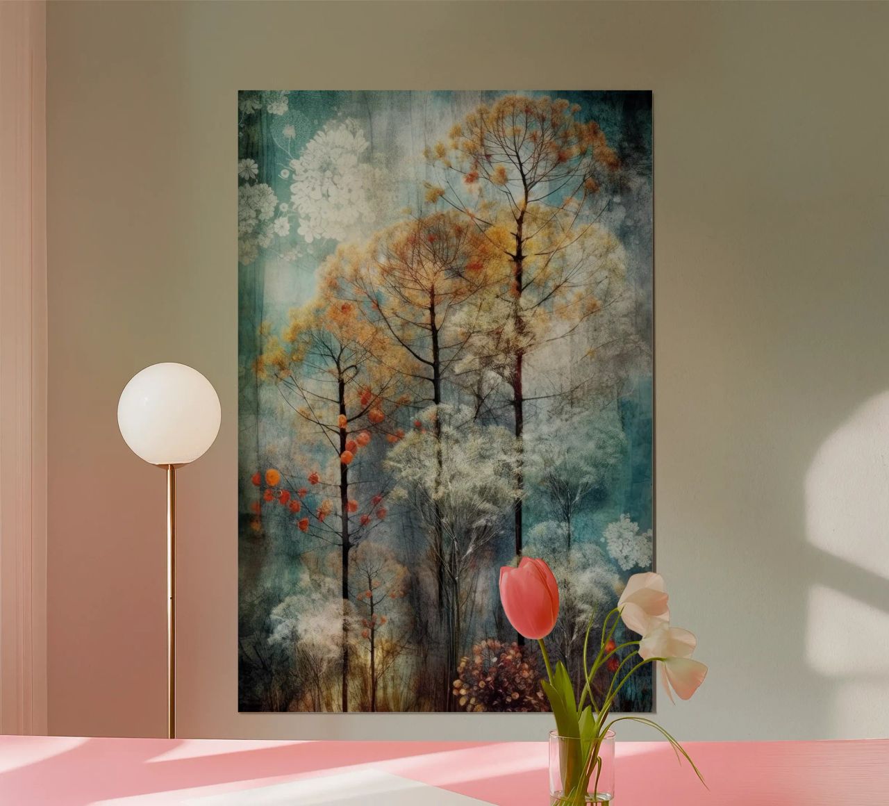 Wald Natur Kunst Poster von Justyna Jaszke JBJart