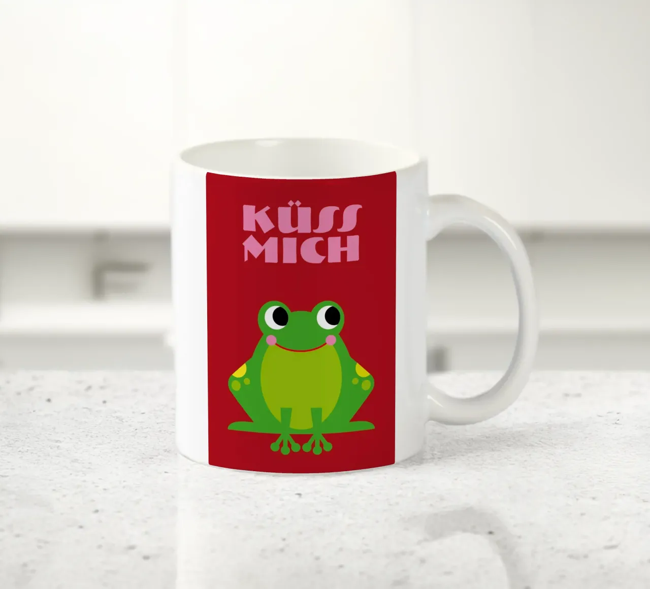 Küss mich tazza in ceramica da Looks n Brains