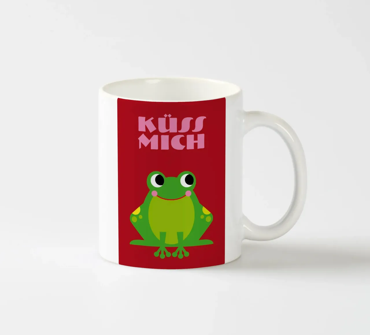 Küss mich tazza in ceramica da Looks n Brains
