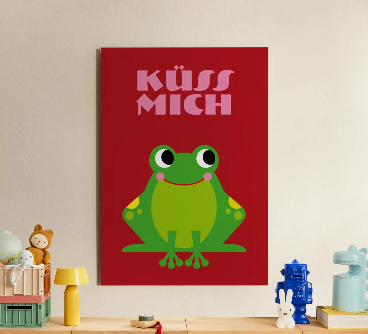 Küss mich alluminio dibond da Looks n Brains