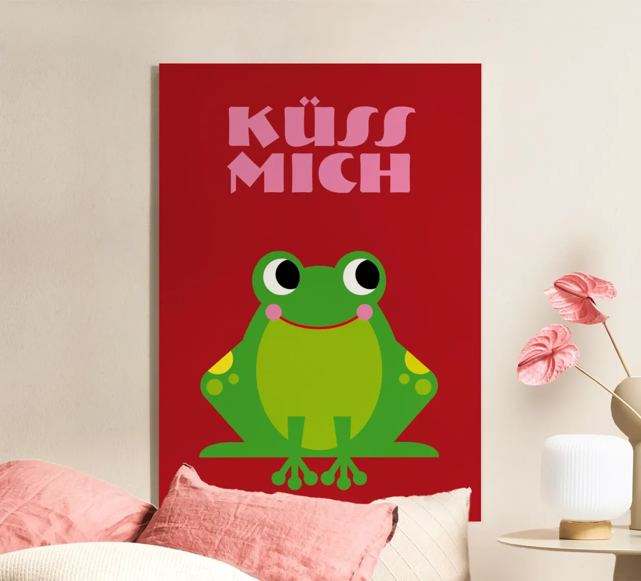 Küss mich 01 Acryl-Glas von Looks n Brains