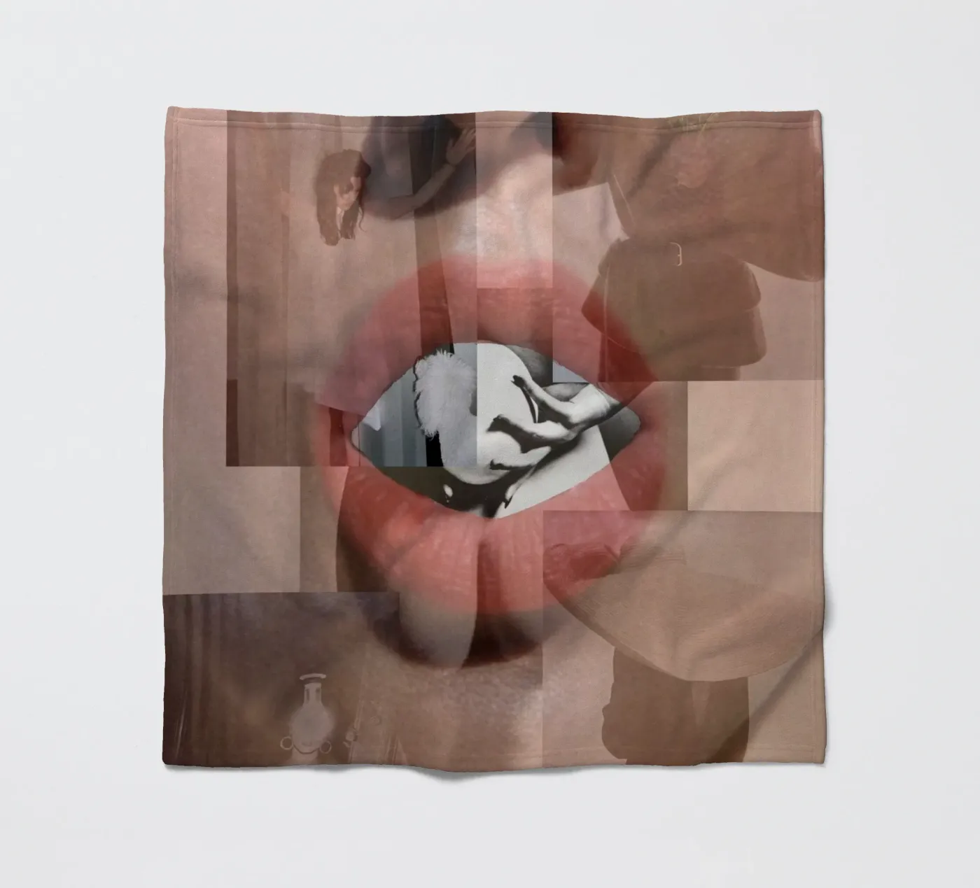 Egg fleece blanket by dekonstruktiv