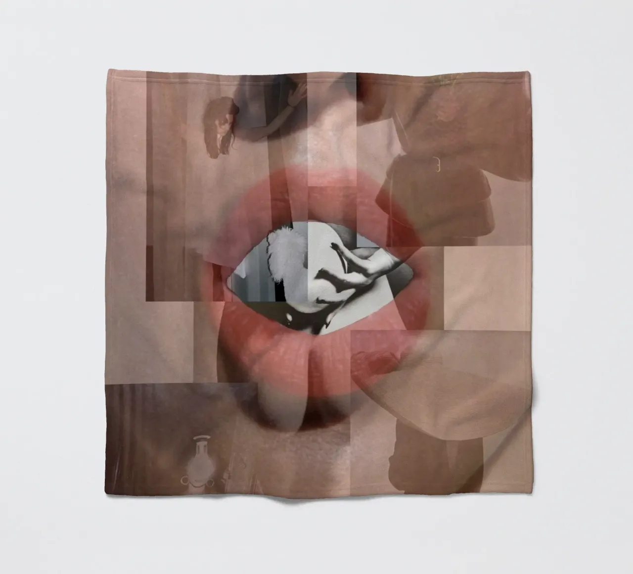 Ei fleecedeken van dekonstruktiv