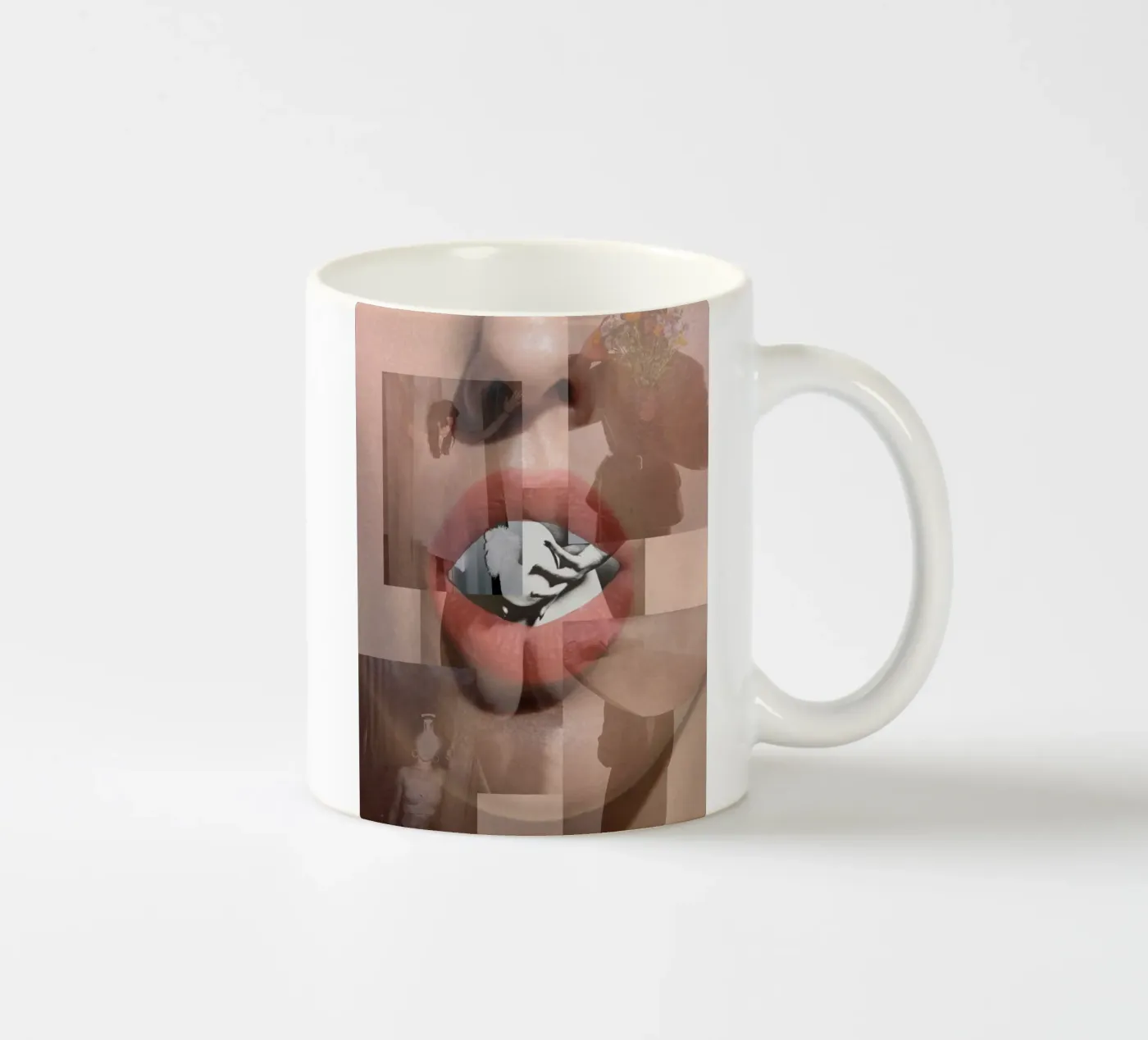 Uovo tazza in ceramica da dekonstruktiv