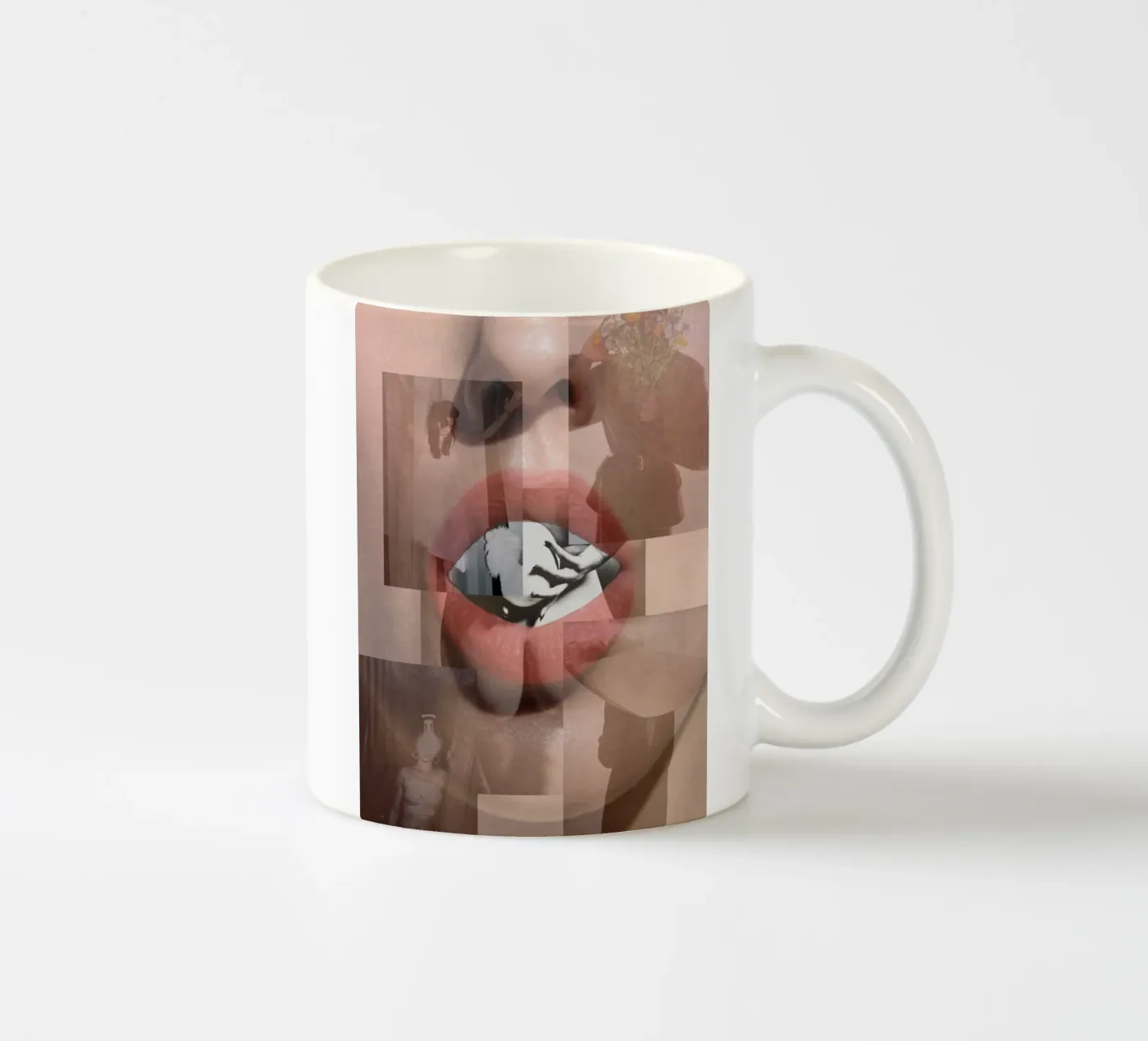 Egg ceramic mug by dekonstruktiv
