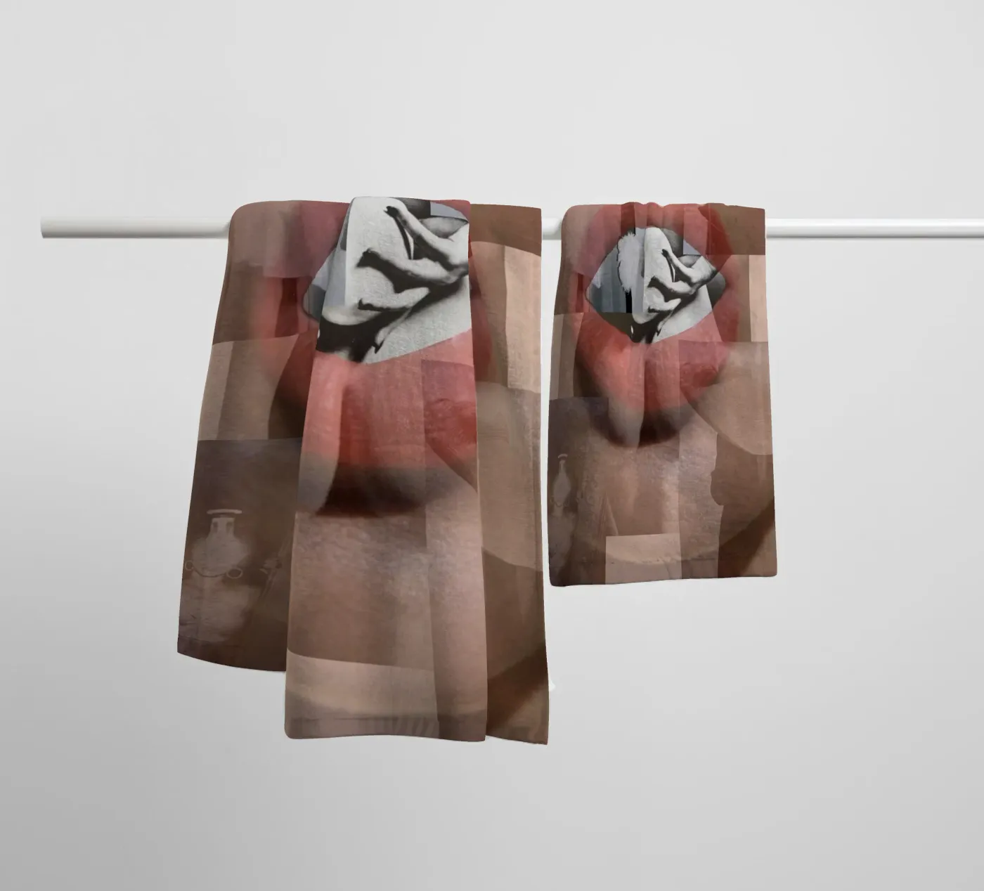 Egg asciugamano da bagno da dekonstruktiv