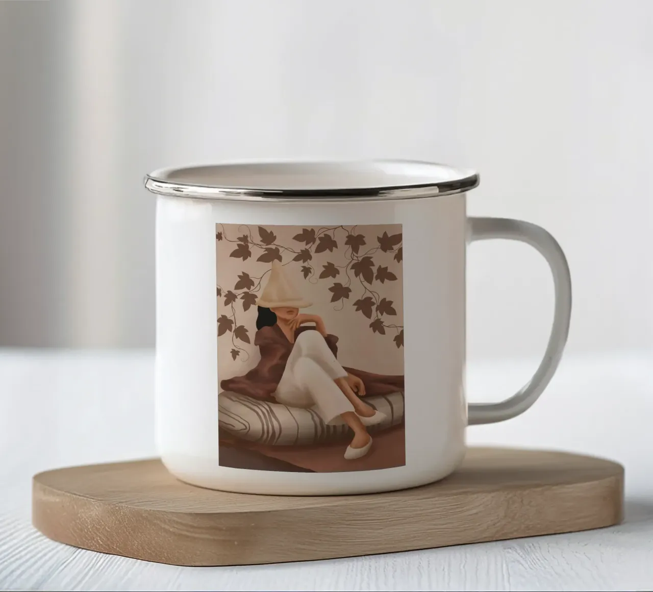 Serenity tazza in smalto da cityart