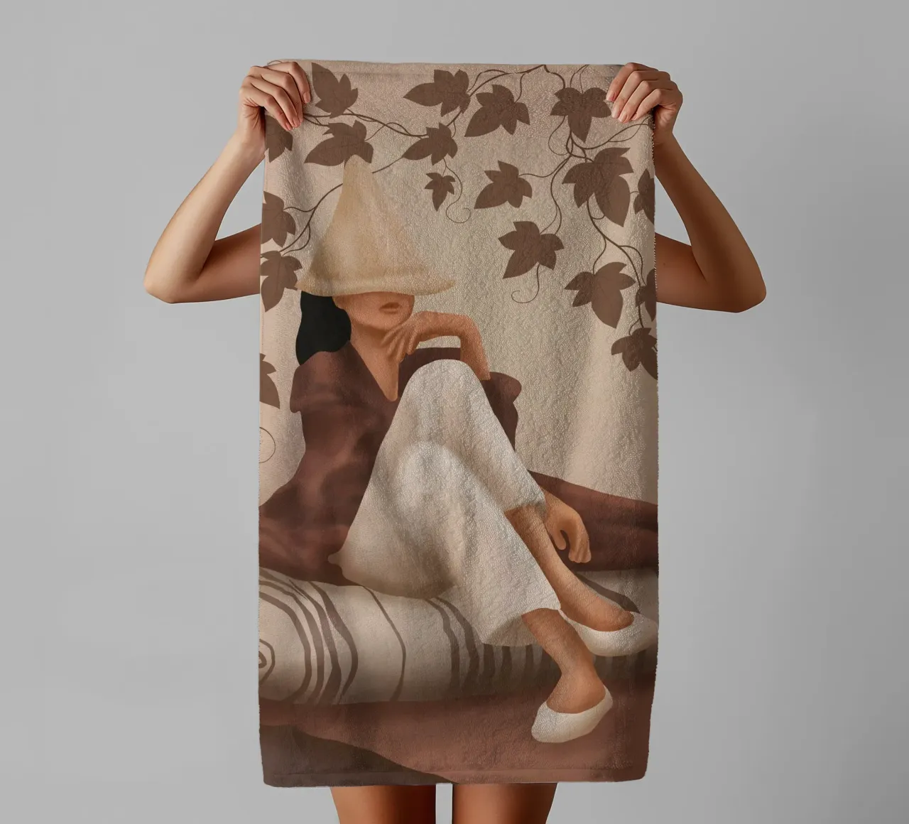 Serenity asciugamano da bagno da cityart