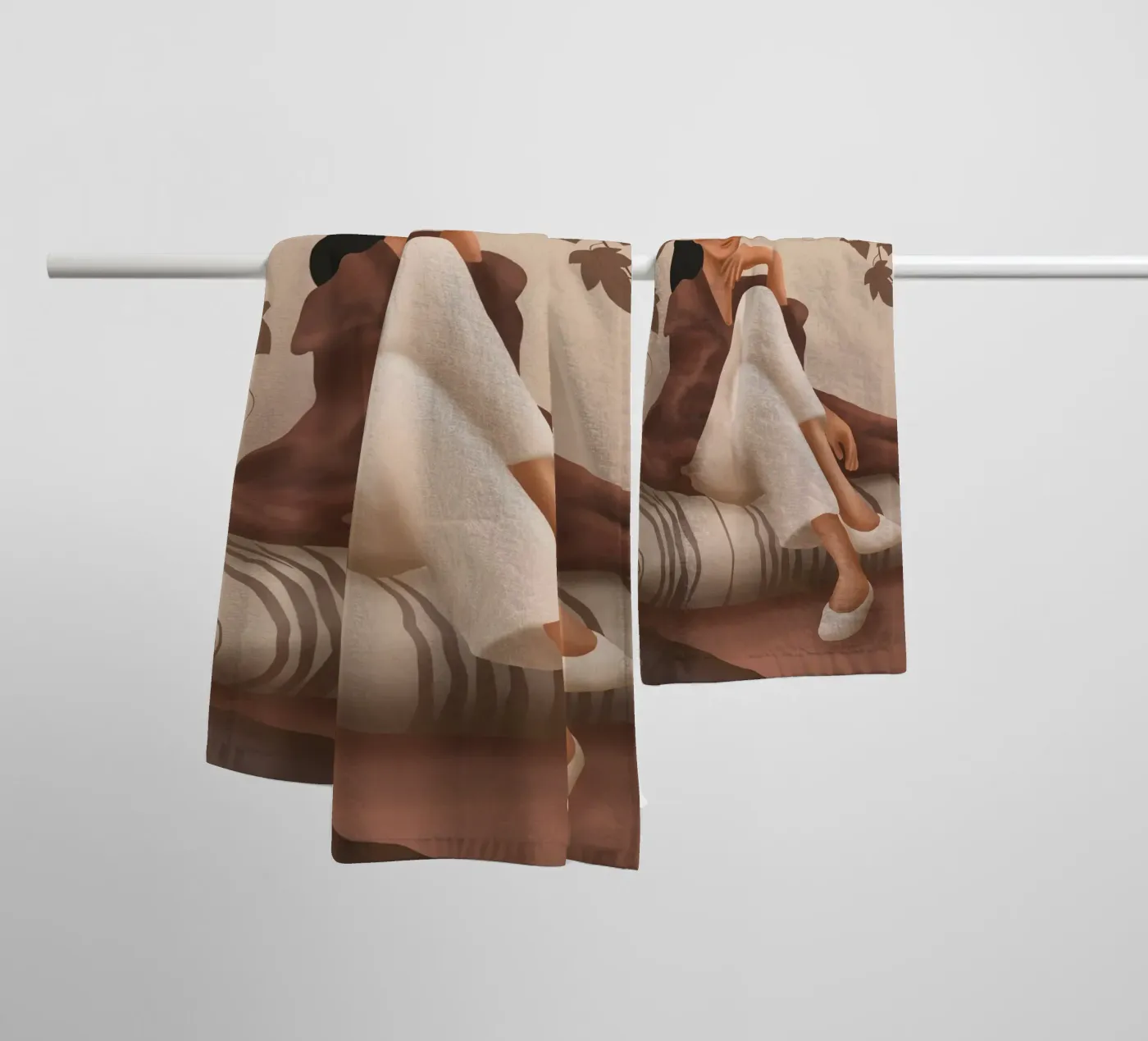 Serenity towel by cityart