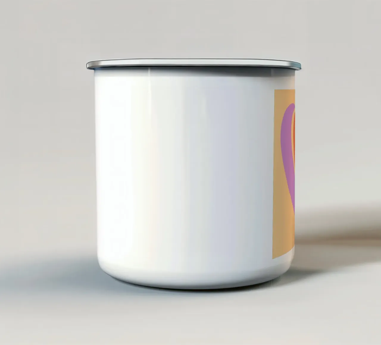 Love 01 tazza in smalto da Art House