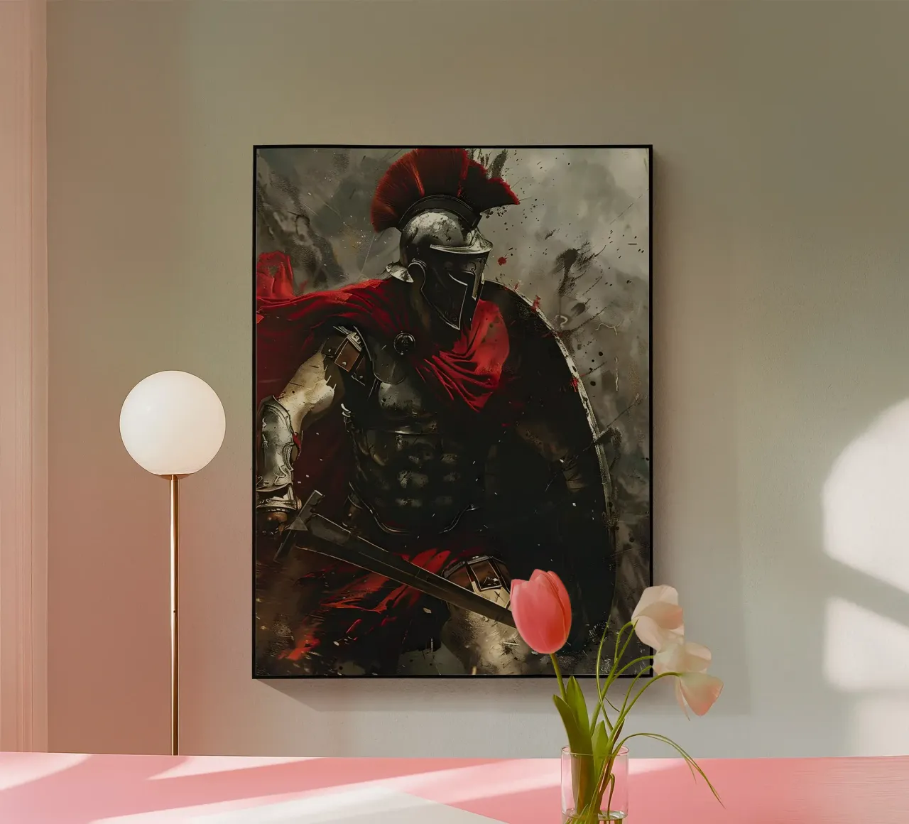 Spartan dynamics acrylic glass by M-Ulrich-Digital Art