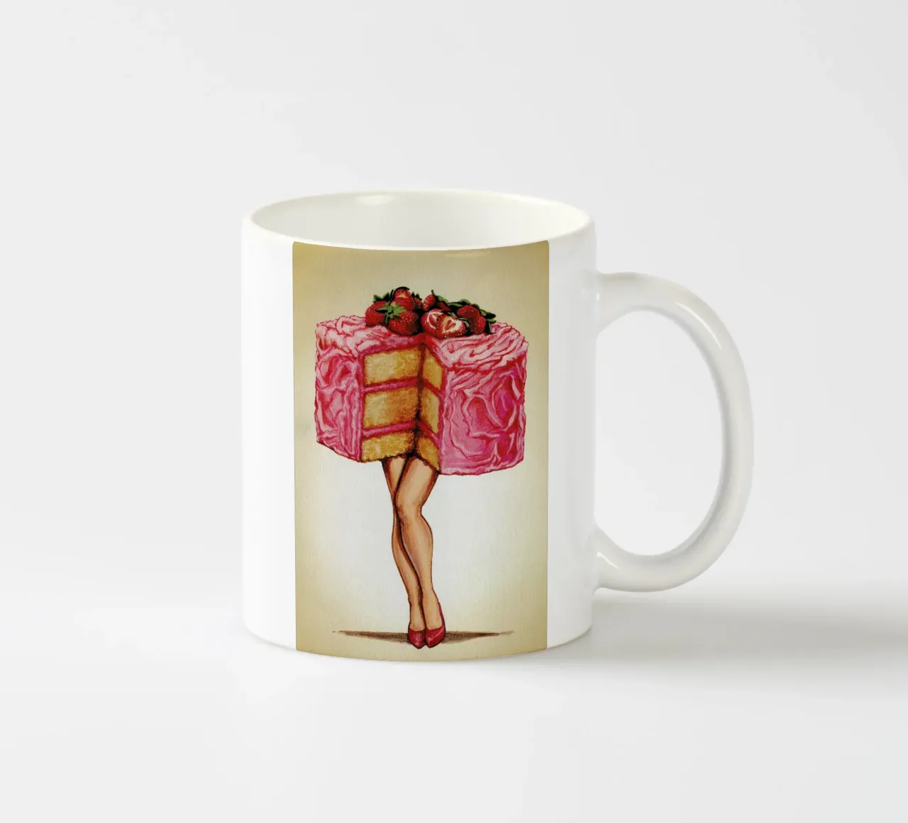 Hot Cakes tazza in ceramica da Kelly Gilleran
