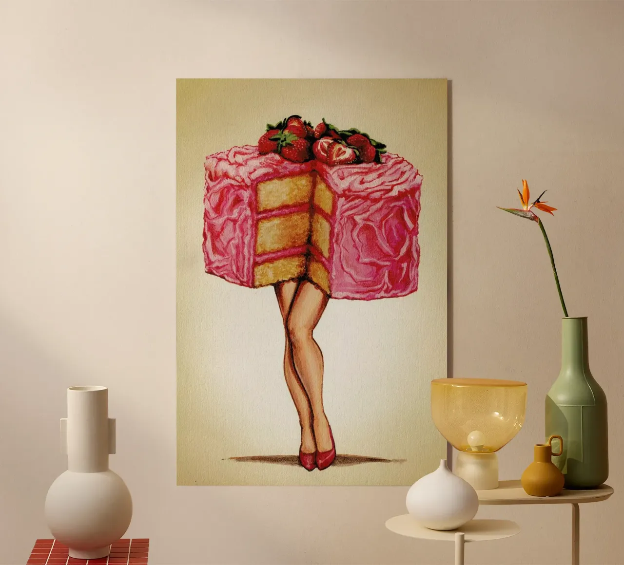 Hot Cakes plexiglass da Kelly Gilleran