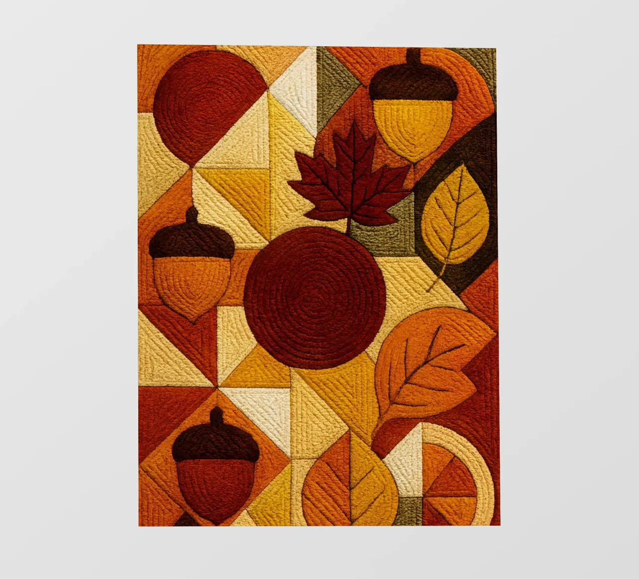 Stile autunno metà secolo telo in pvc da ARTOMATIC