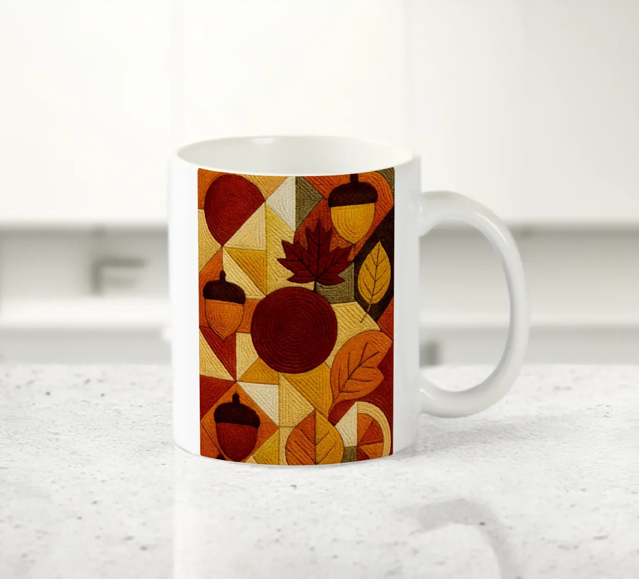 Stile autunno metà secolo tazza in ceramica da ARTOMATIC