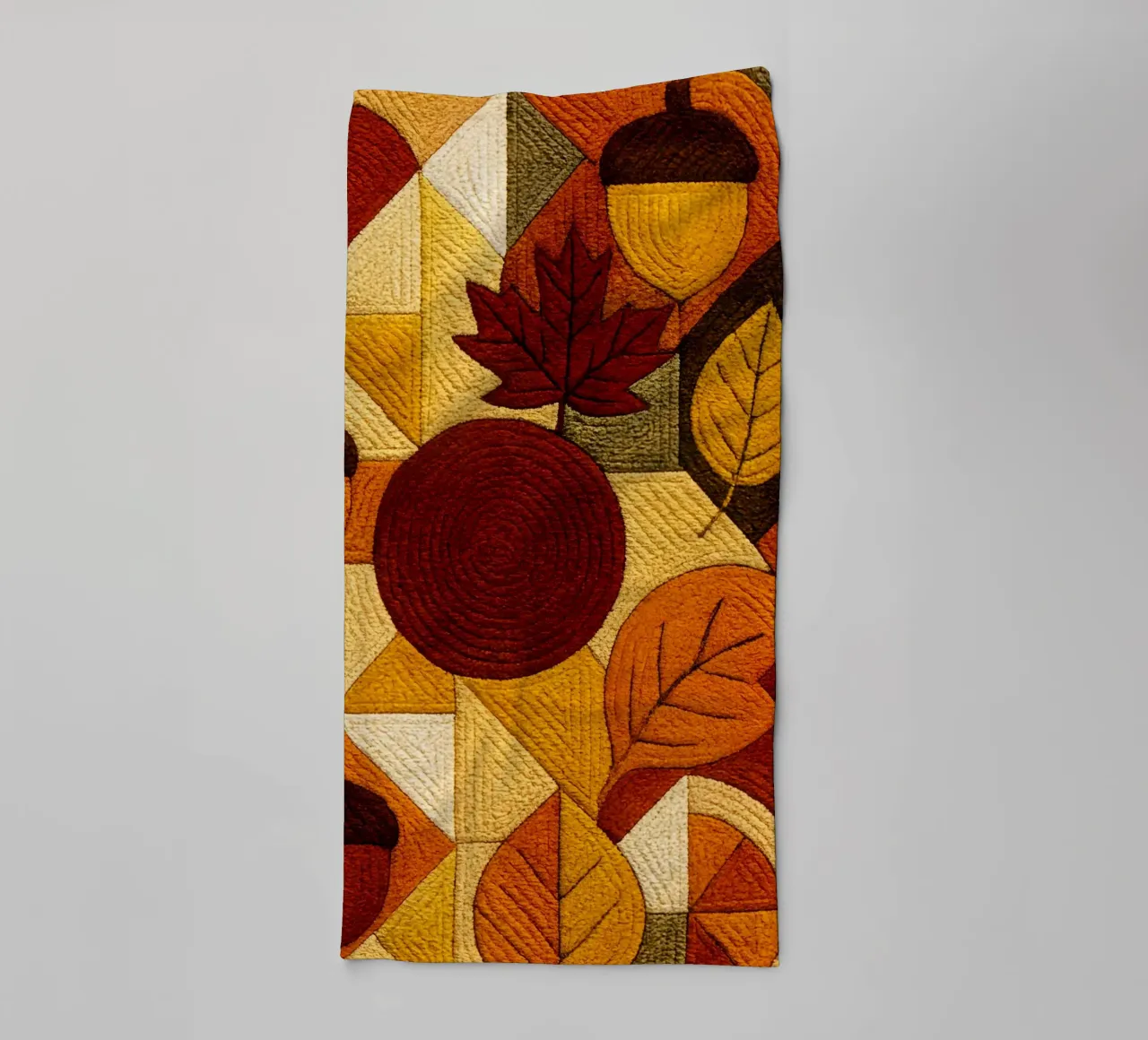 Stile autunno metà secolo asciugamano da bagno da ARTOMATIC
