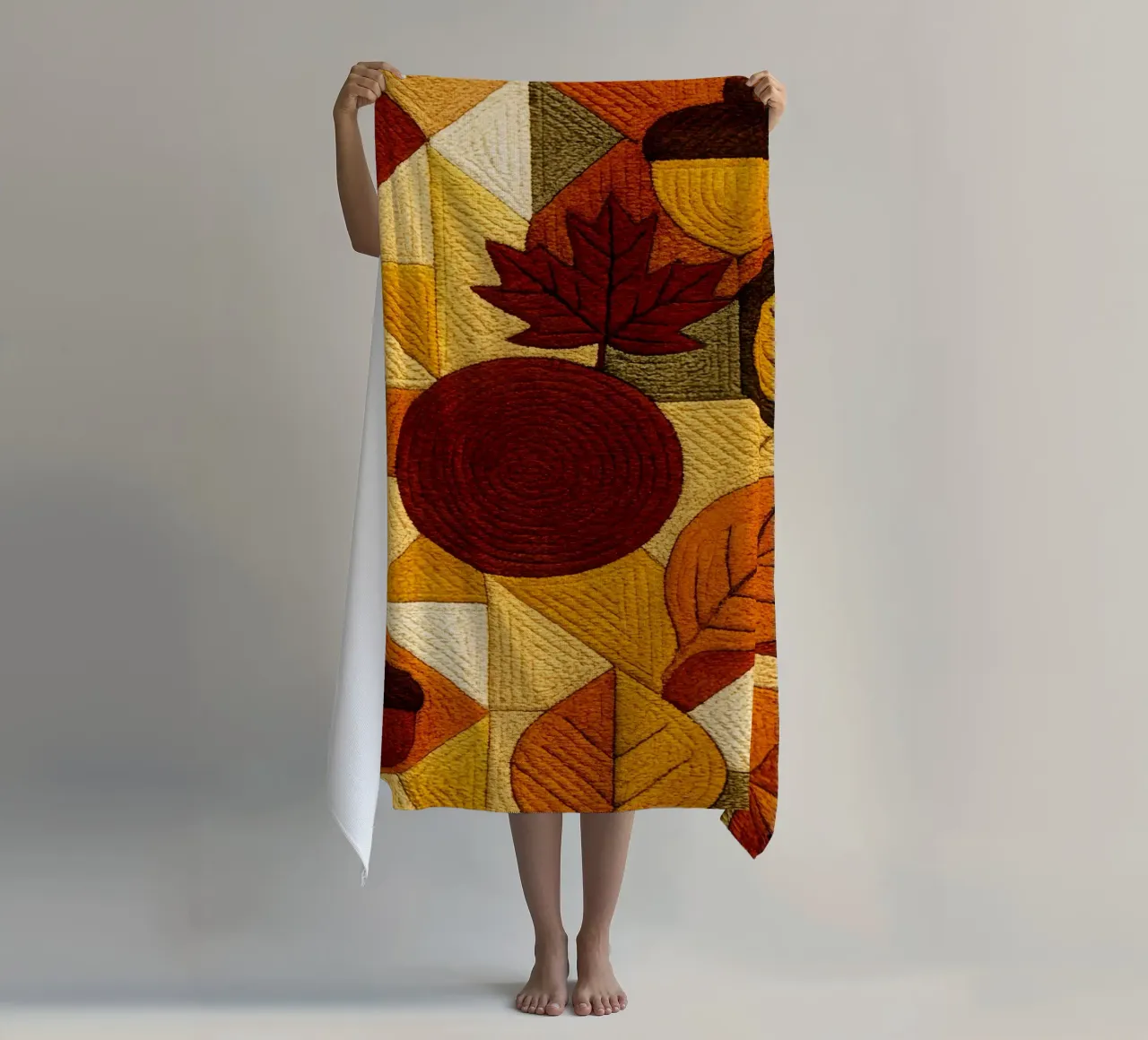 Stile autunno metà secolo telo mare da ARTOMATIC