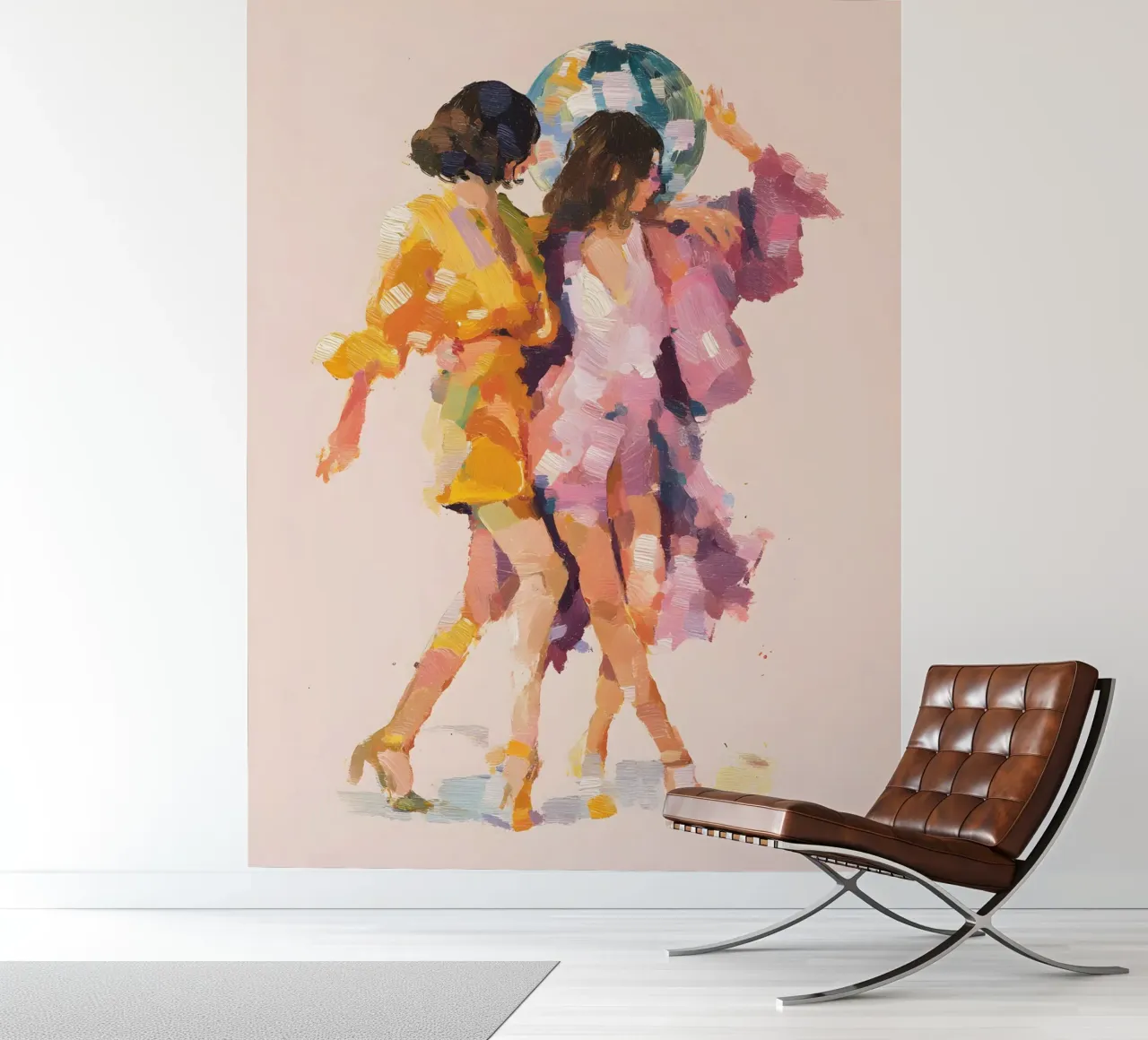 Dancing Queens fotobehang van Gypsy Galleria