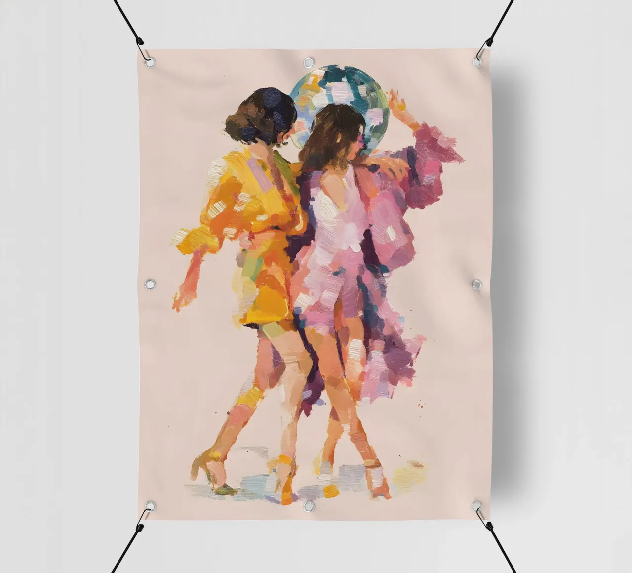 Dancing Queens telo in pvc da Gypsy Galleria