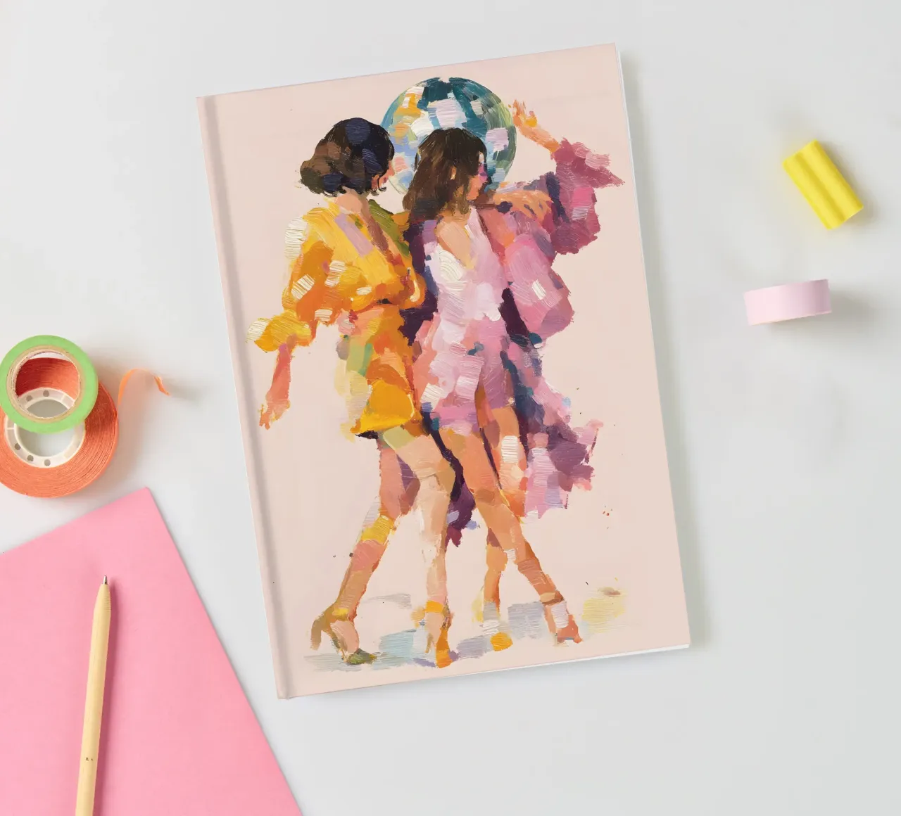 Dancing Queens notebook by Gypsy Galleria