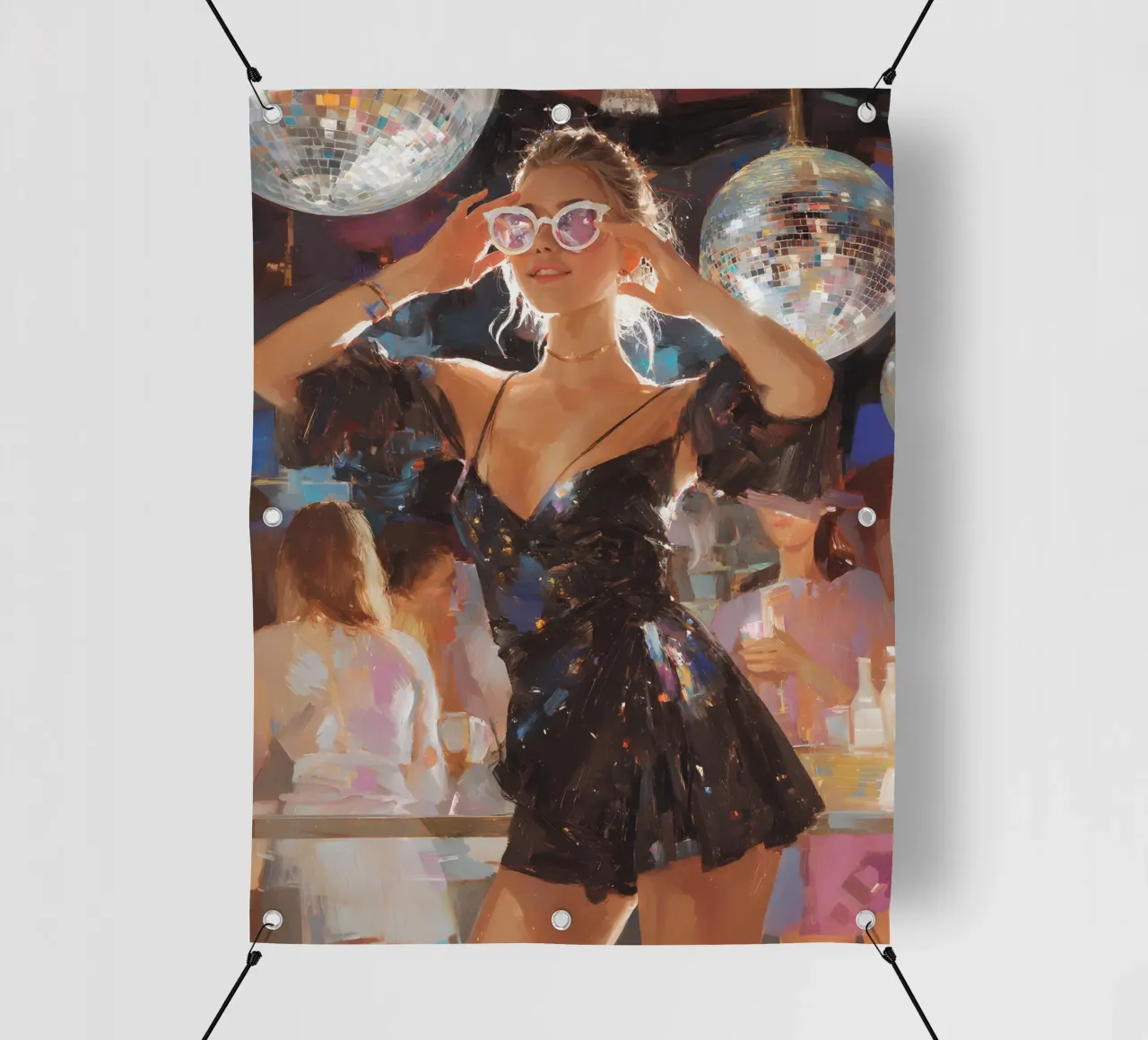 Disco Diva telo in pvc da Gypsy Galleria