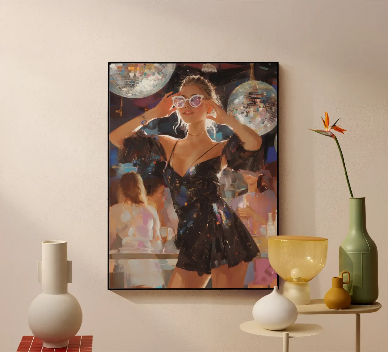 Disco Diva plexiglass da Gypsy Galleria