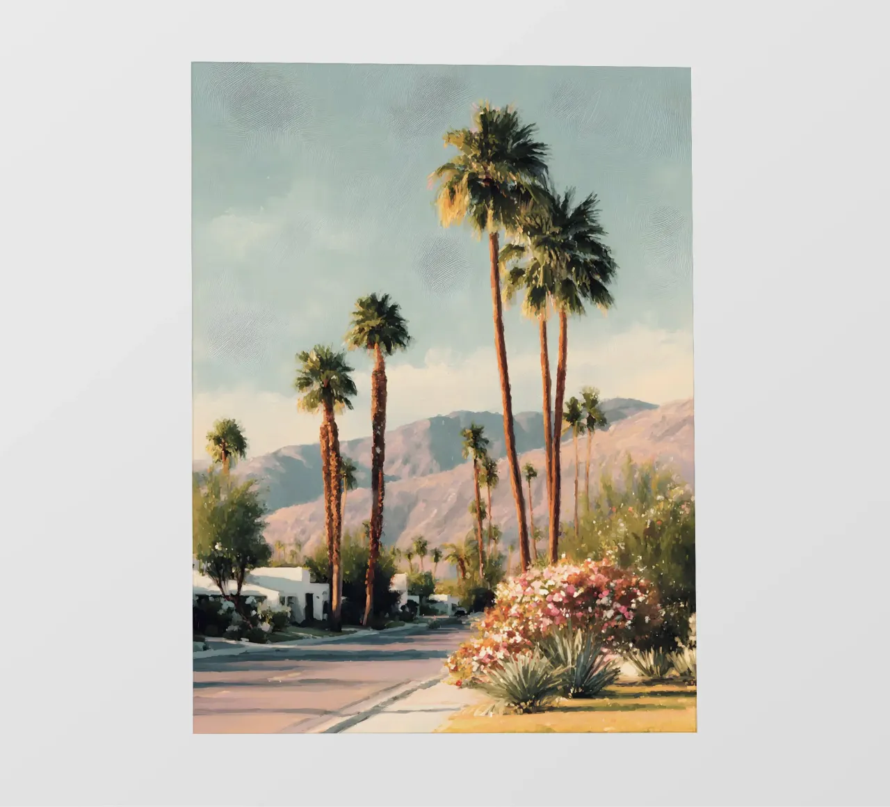 Retro Palm Springs pellicola backlit da Gypsy Galleria