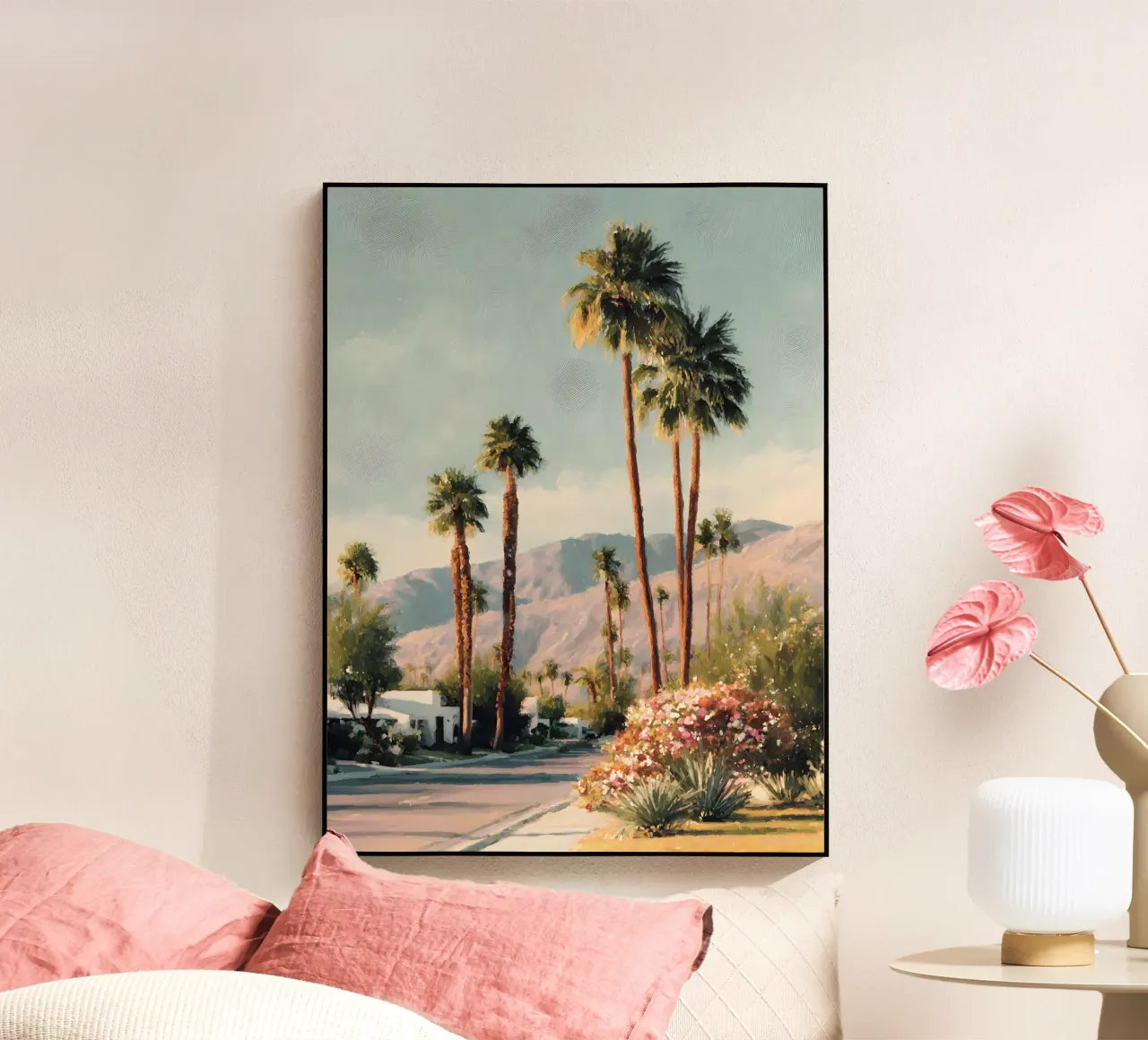 Retro Palm Springs plexiglass da Gypsy Galleria