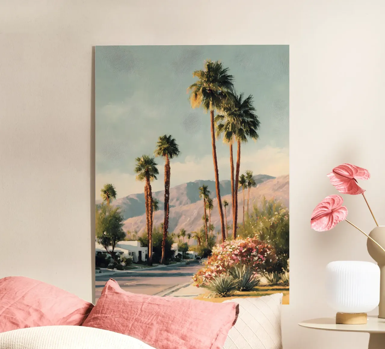 Retro Palm Springs plexiglass da Gypsy Galleria