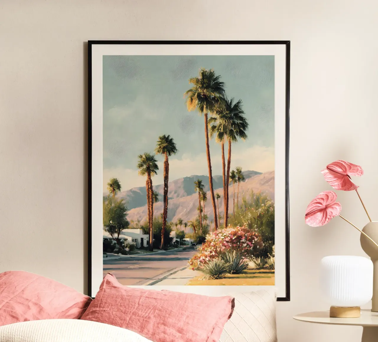 Retro Palm Springs carta hahnemühle da Gypsy Galleria