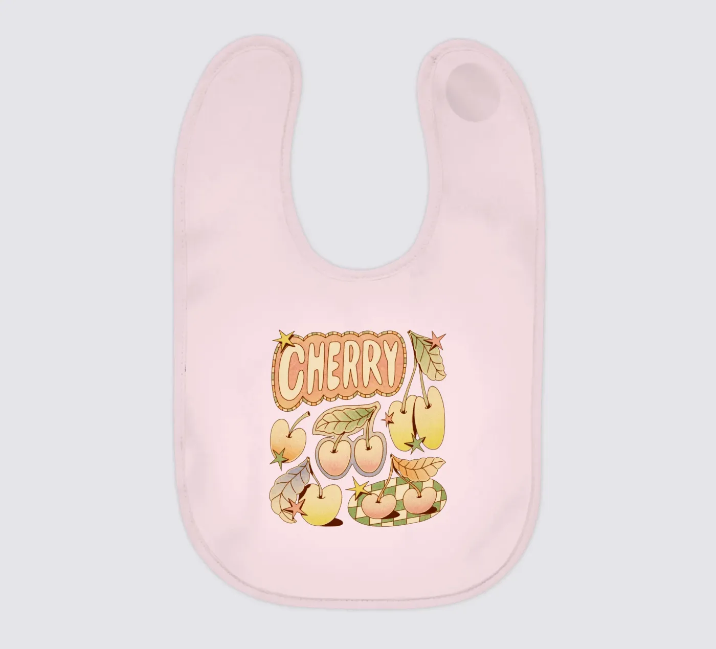 A Cherry Babylätzchen von Six Legs Under