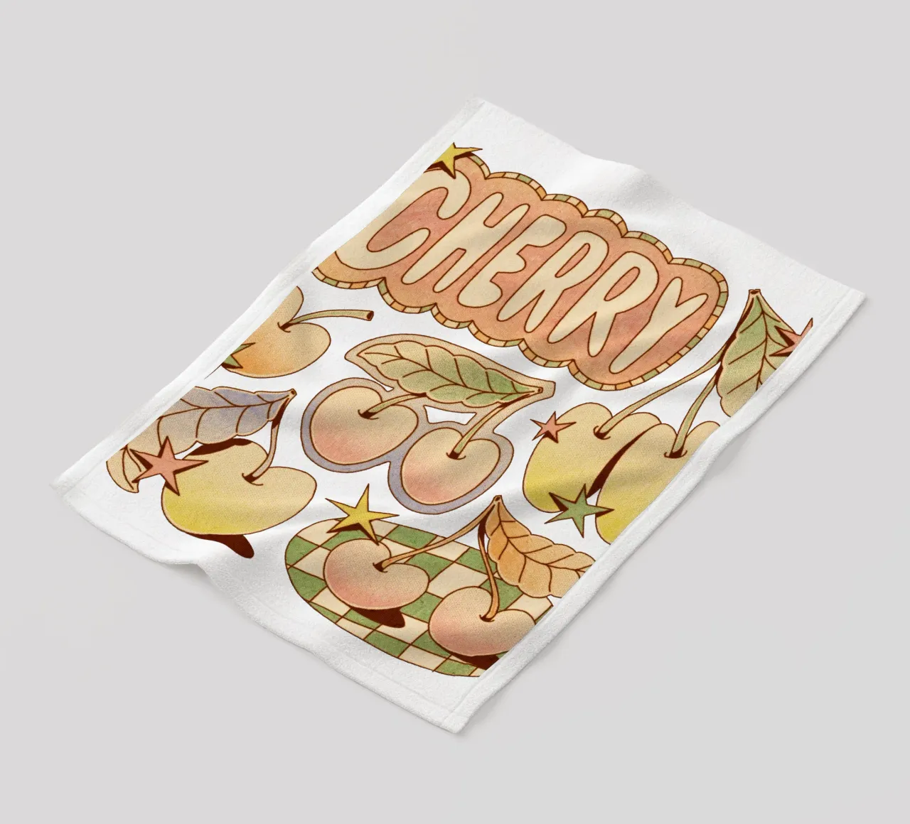 A Cherry fleecedeken van Six Legs Under