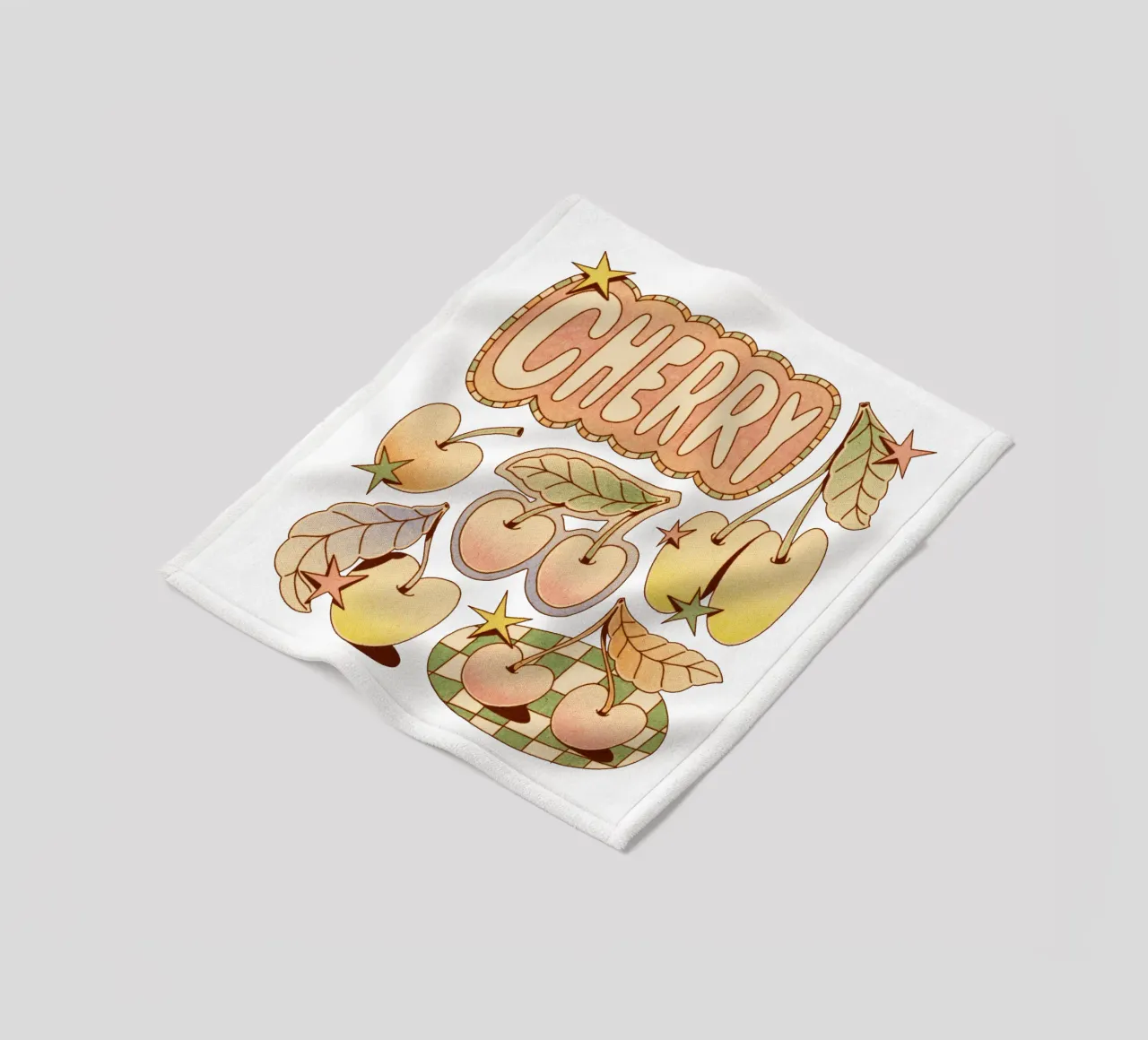 A Cherry fleecedeken van Six Legs Under