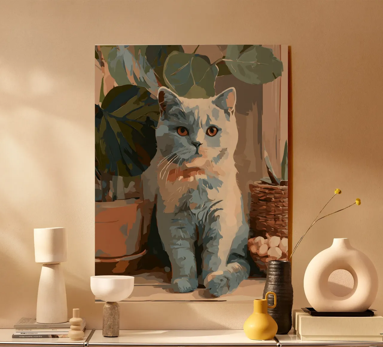 Blue Cat Charm plexiglass da Gypsy Galleria