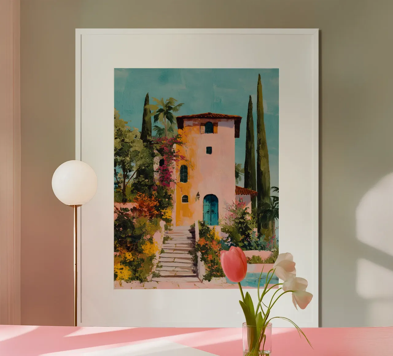Tuscan Villa Glow carta hahnemühle da Gypsy Galleria