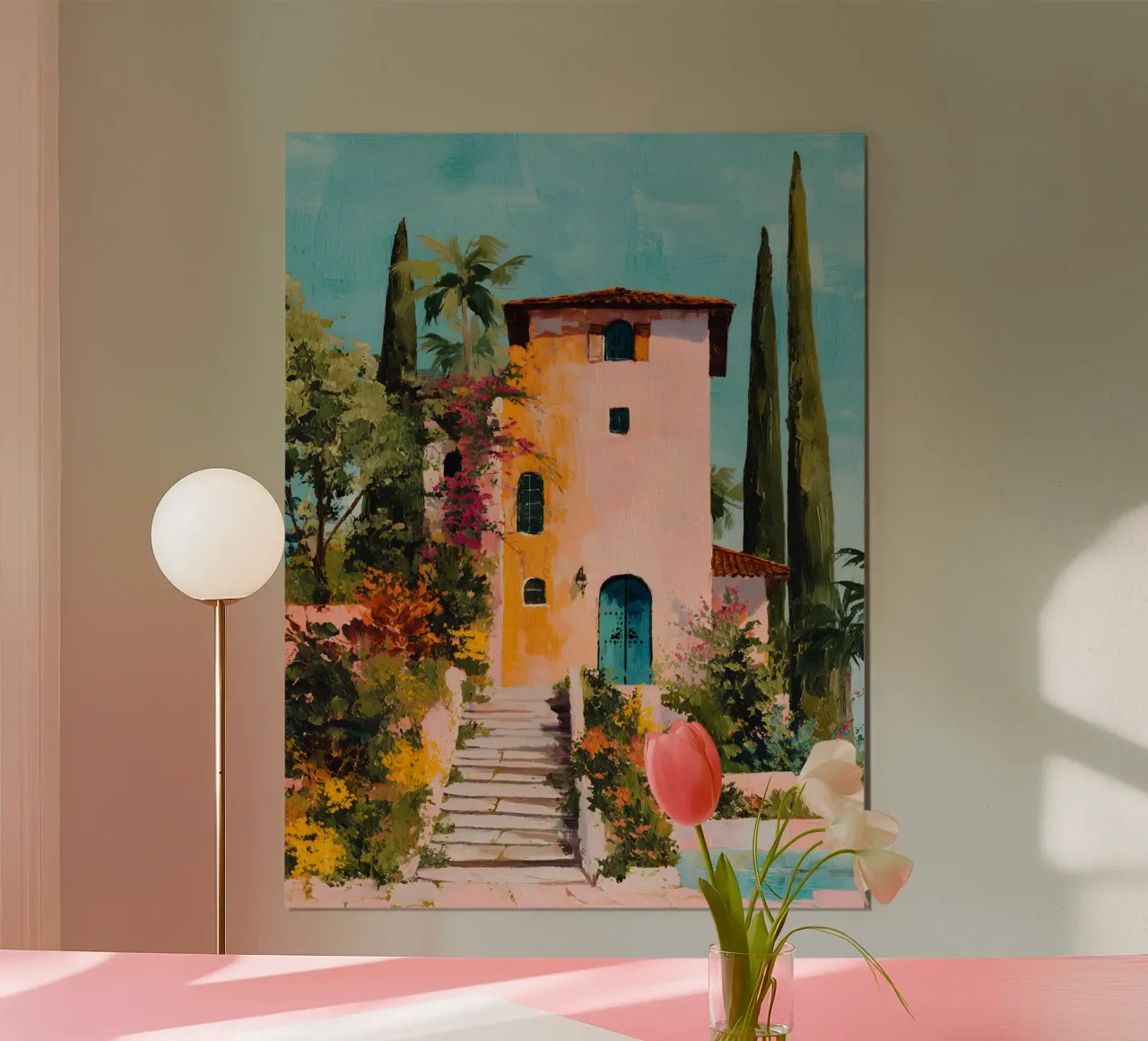Tuscan Villa Glow carta hahnemühle da Gypsy Galleria