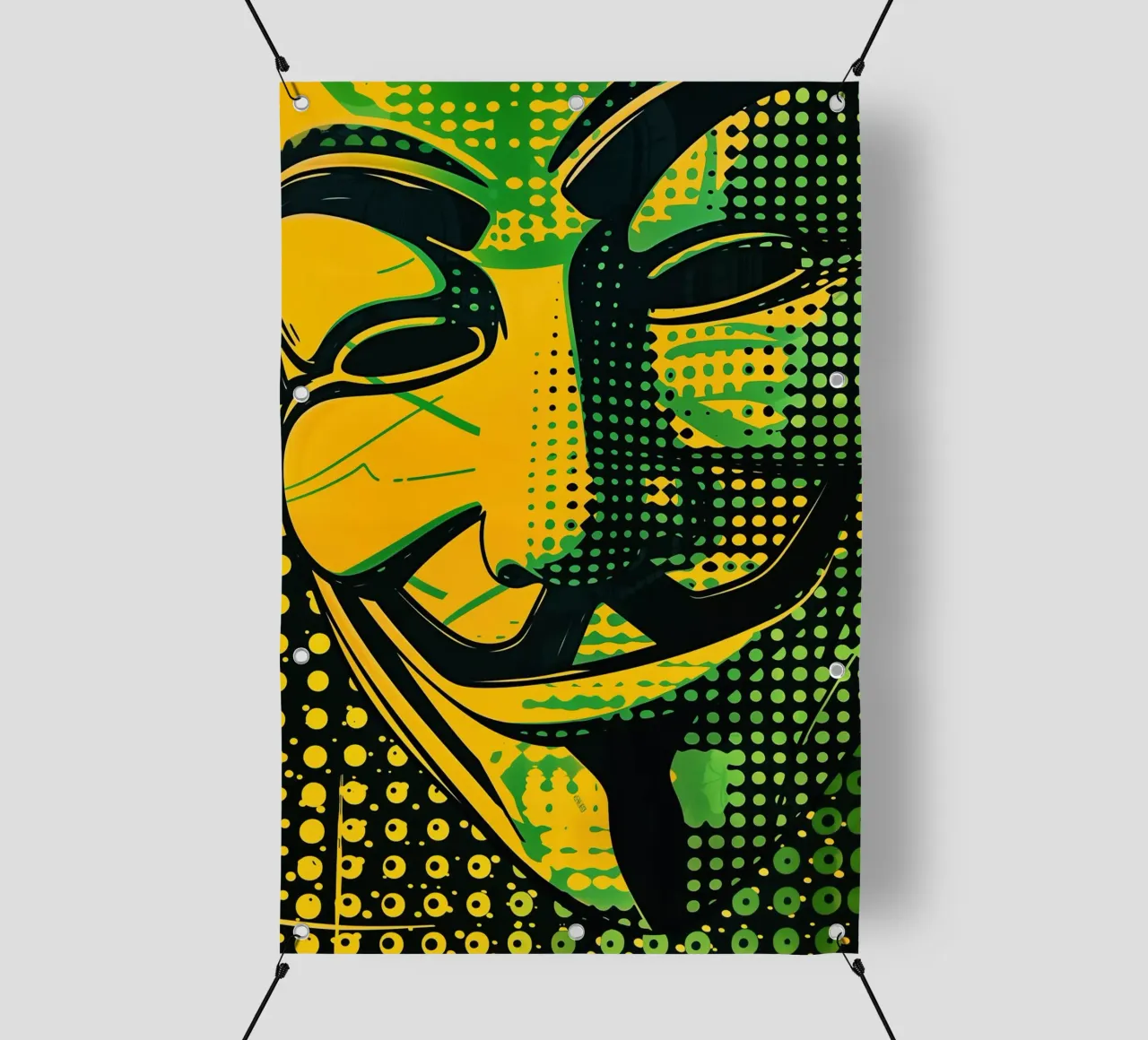 Vendetta Maske telo in pvc da Autofocus