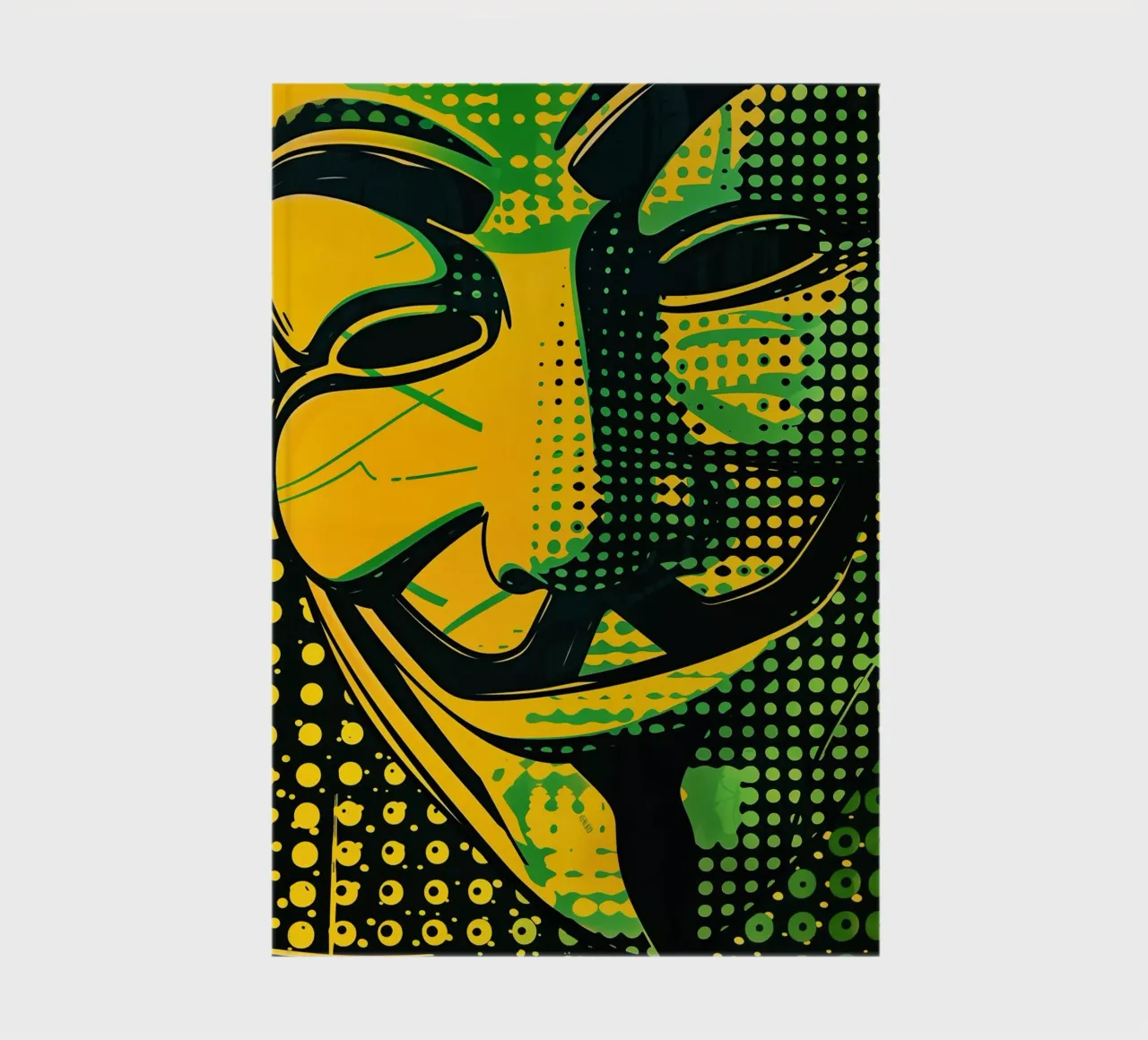 Vendetta Maske notebook by Autofocus
