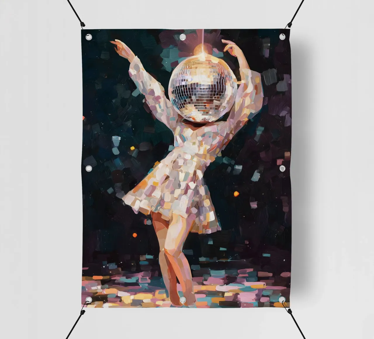 Disco Dancing telo in pvc da Gypsy Galleria