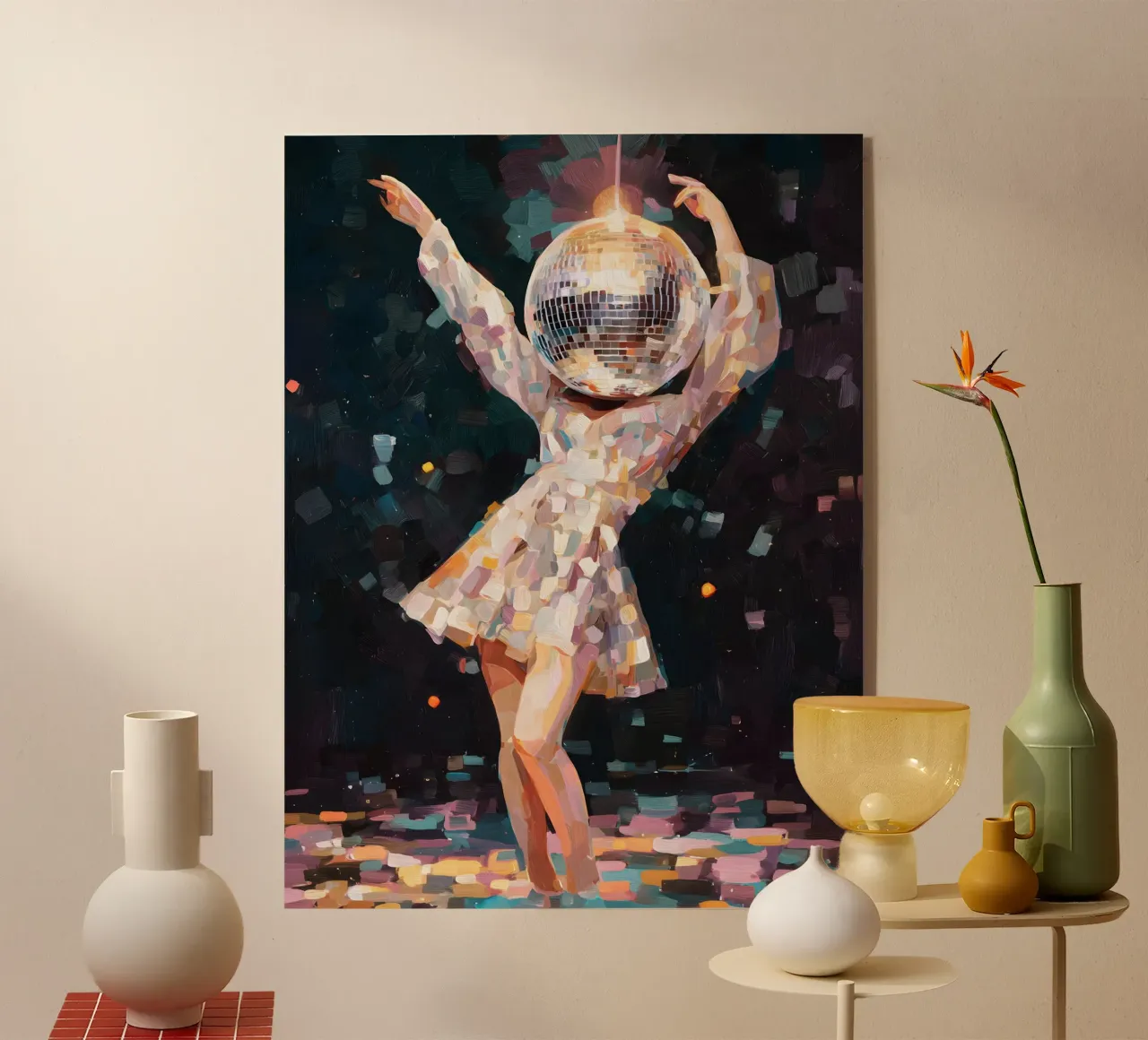 Disco Dancing plexiglass da Gypsy Galleria