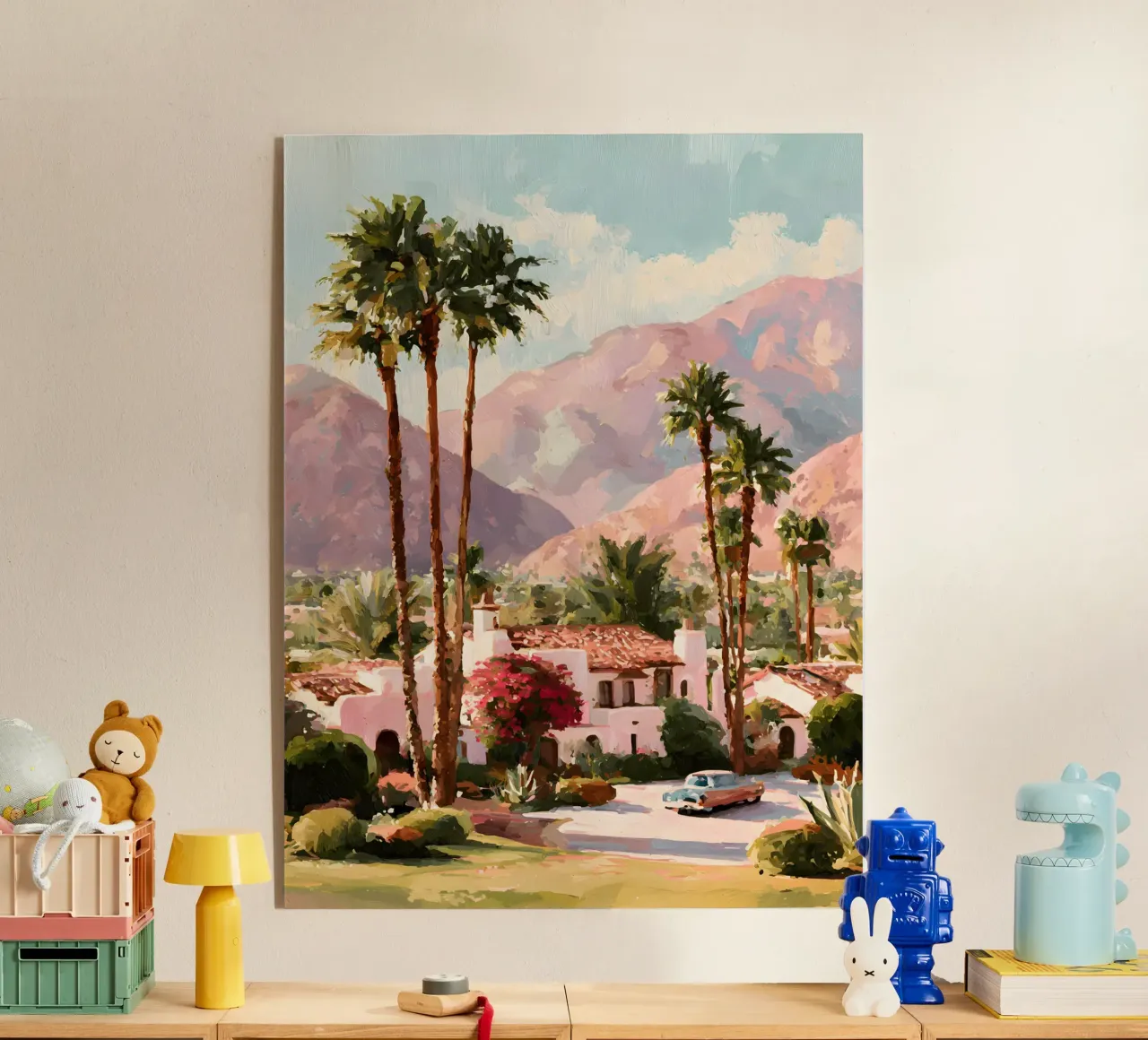 Retro Palm Springs plexiglass da Gypsy Galleria