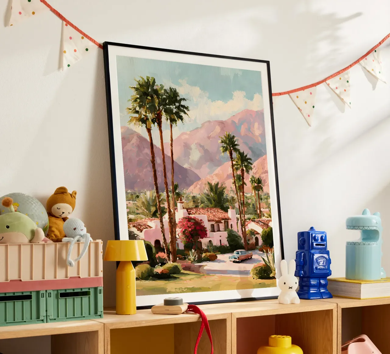 Retro Palm Springs carta hahnemühle da Gypsy Galleria