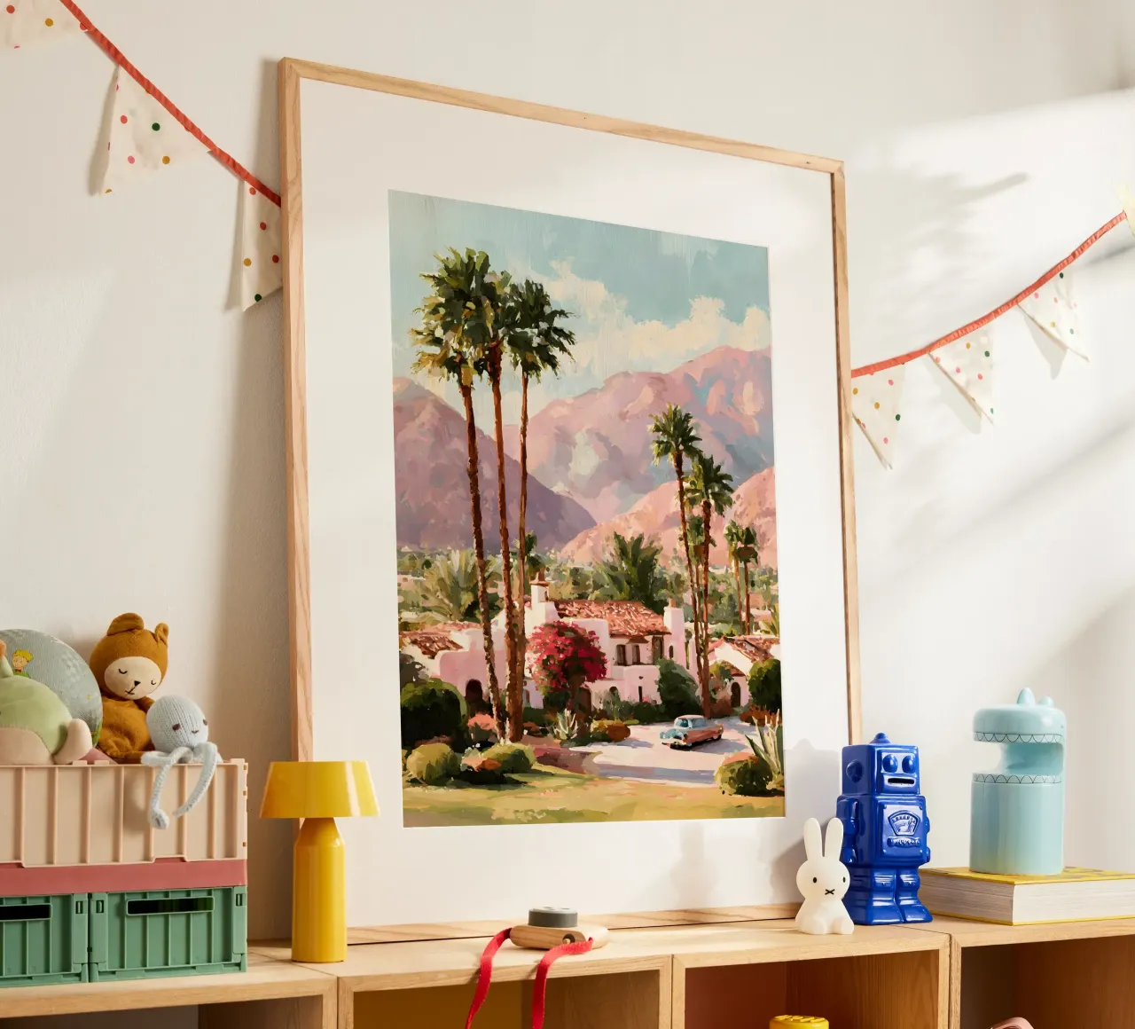 Retro Palm Springs carta hahnemühle da Gypsy Galleria