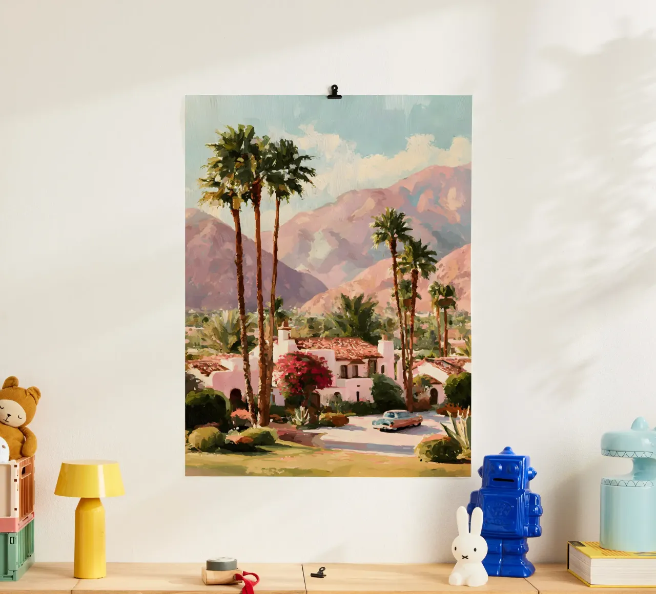 Retro Palm Springs carta hahnemühle da Gypsy Galleria