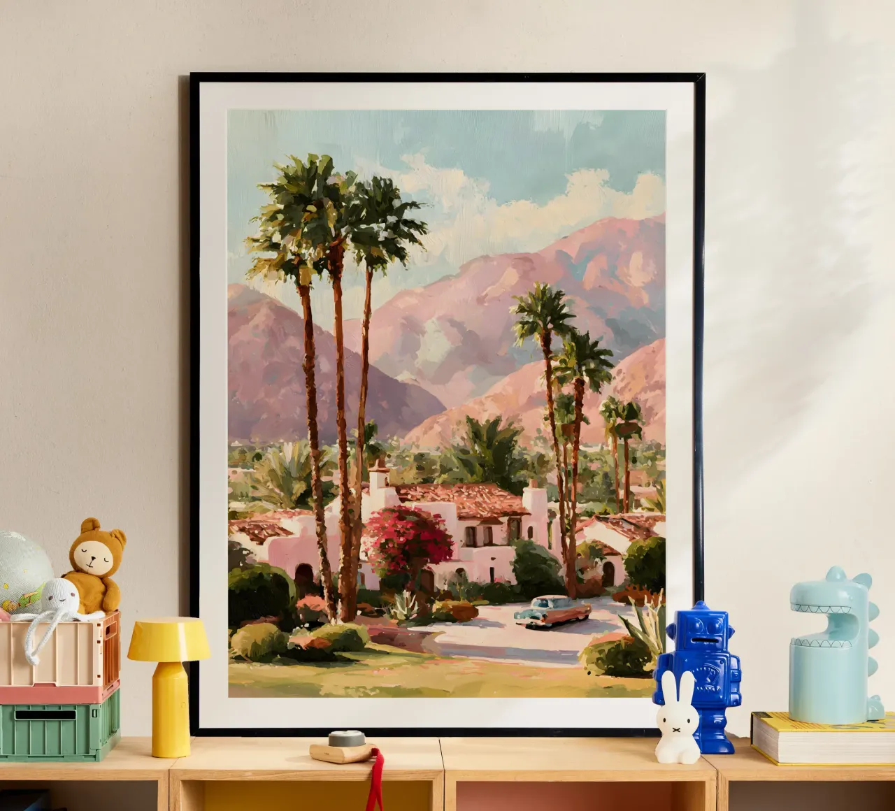 Retro Palm Springs carta hahnemühle da Gypsy Galleria