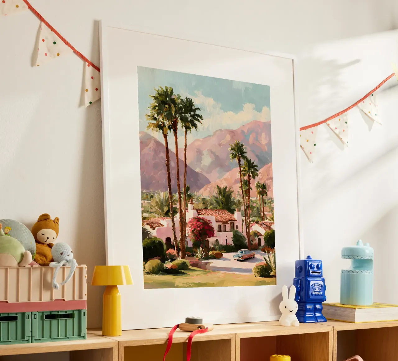 Retro Palm Springs carta hahnemühle da Gypsy Galleria