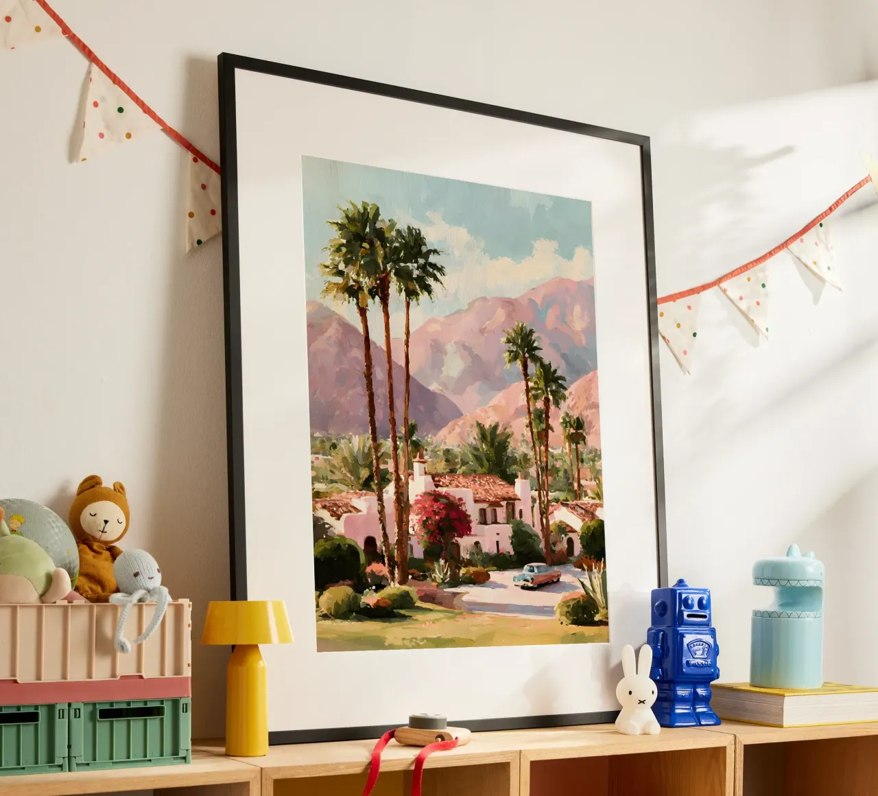 Retro Palm Springs carta hahnemühle da Gypsy Galleria