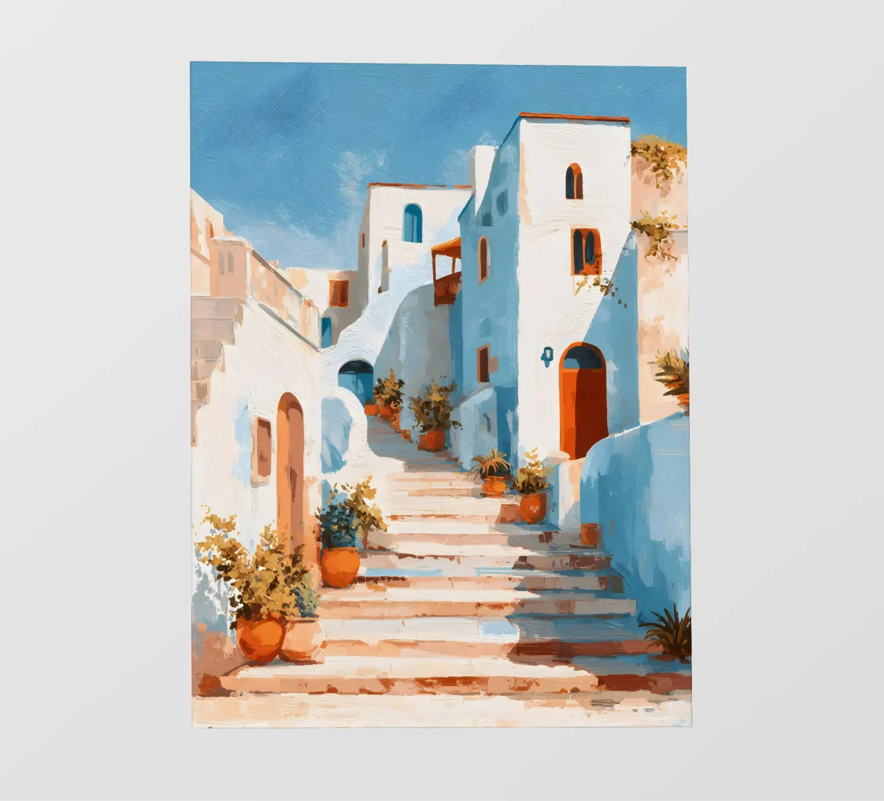 Mediterranean Steps telo in pvc da Gypsy Galleria