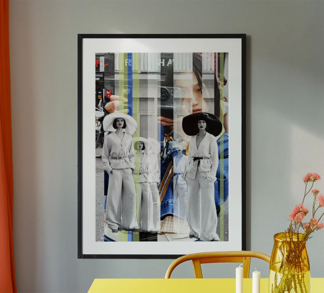 Summer hat in Tokyo poster by dekonstruktiv